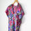 Thumbnail: 90s Silky Floral Paisley Sleep Shirt - M