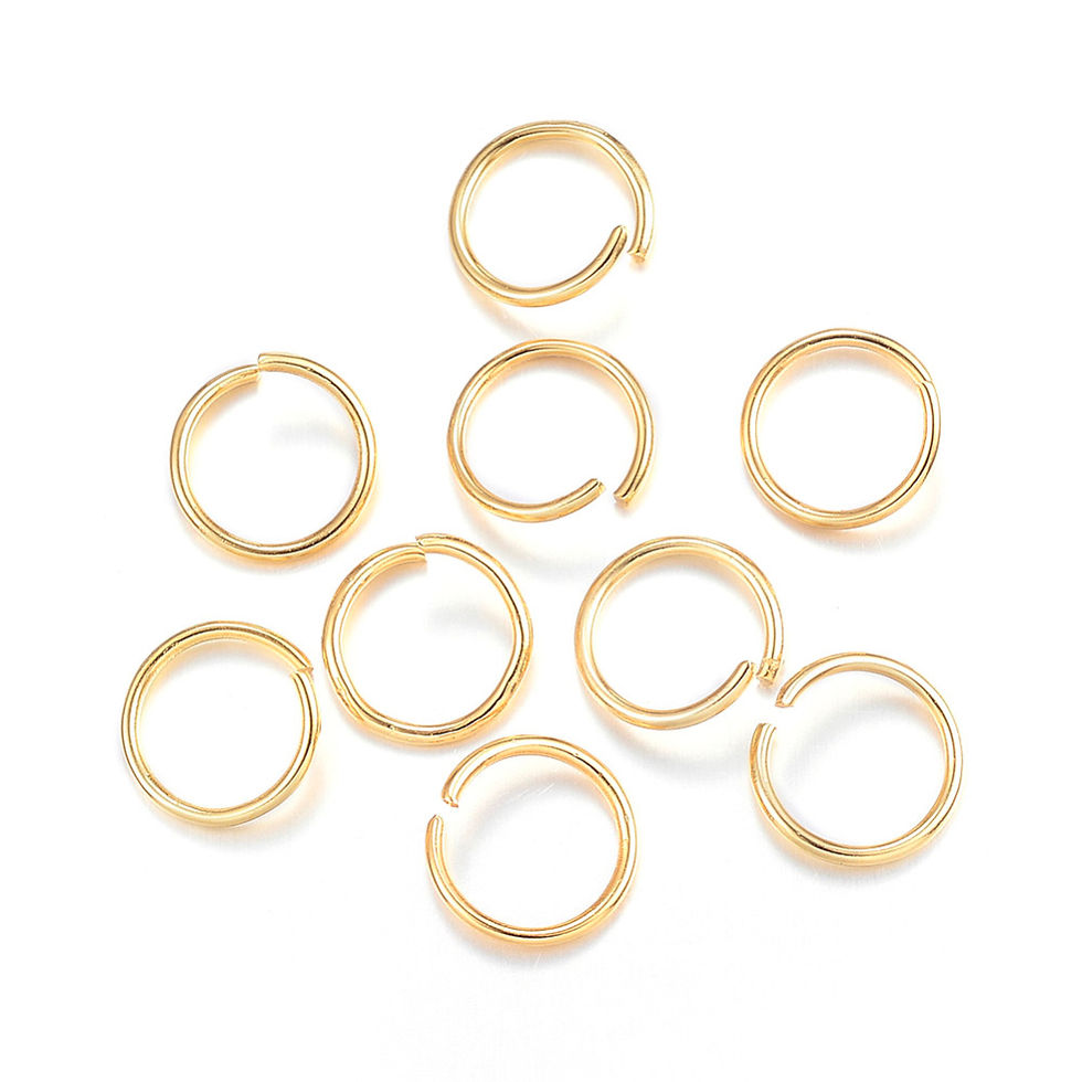 Miniatura: Argola Aço Inoxidável Folheado Ouro 18k 10x1