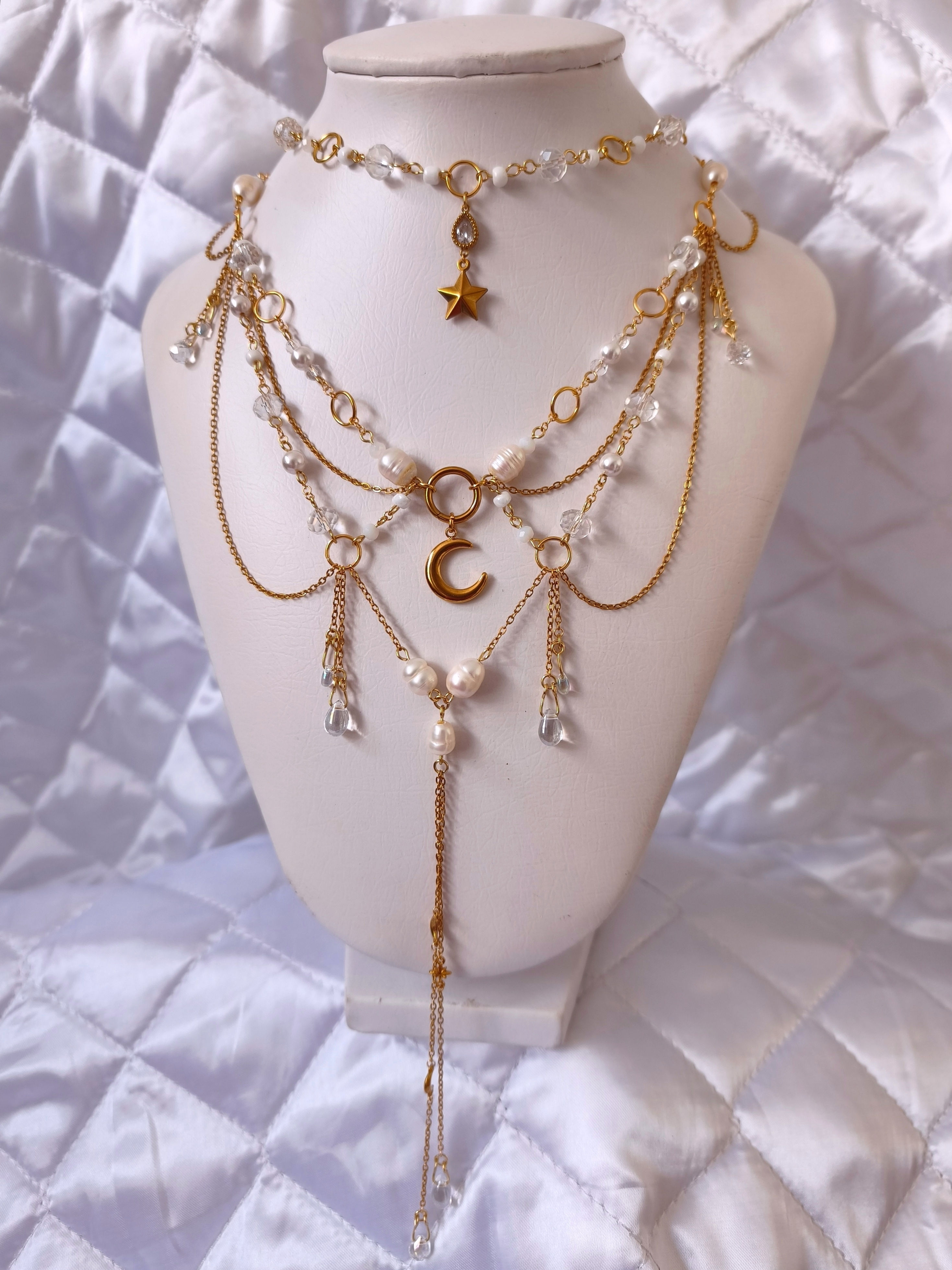Colar/Choker Místico Lua 6