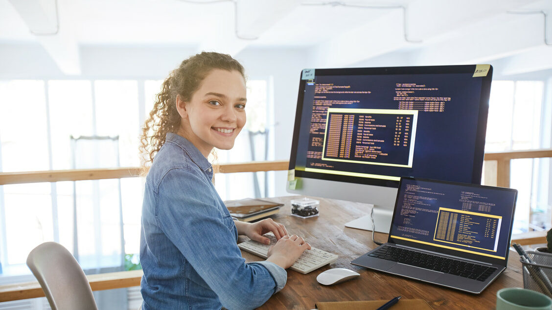 A happy software developer