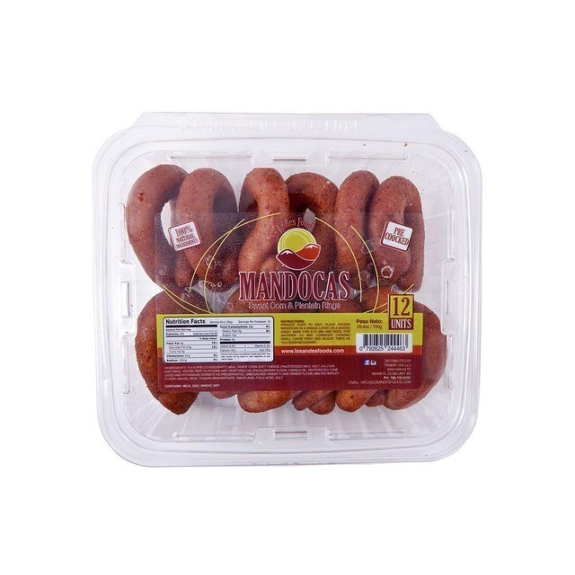 Mandocas (Sweet Corn & Plantain Rings) - 12 CT