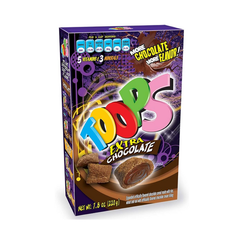 Toops Individual Toops Extra Chocolate Box - 7.8 Oz | Venefood Usa