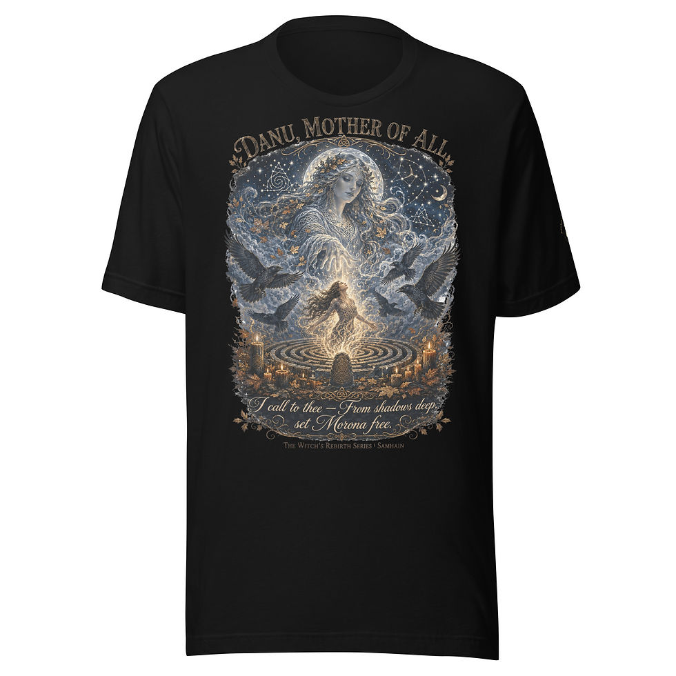 Thumbnail: Danu Calls Her Home Samhain Collection T-Shirts