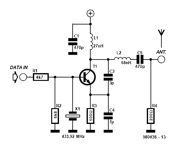 Transimitter simple circuit - Dusun