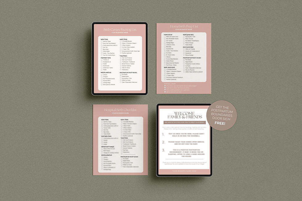 Bundle Packing Lists