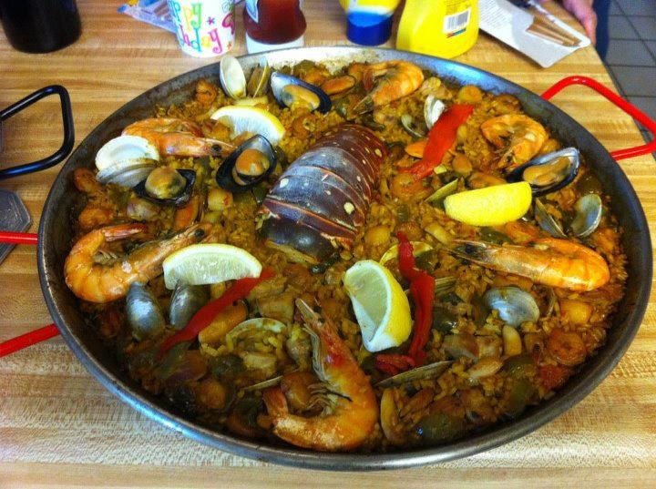 Fantastic Seafood Paella!