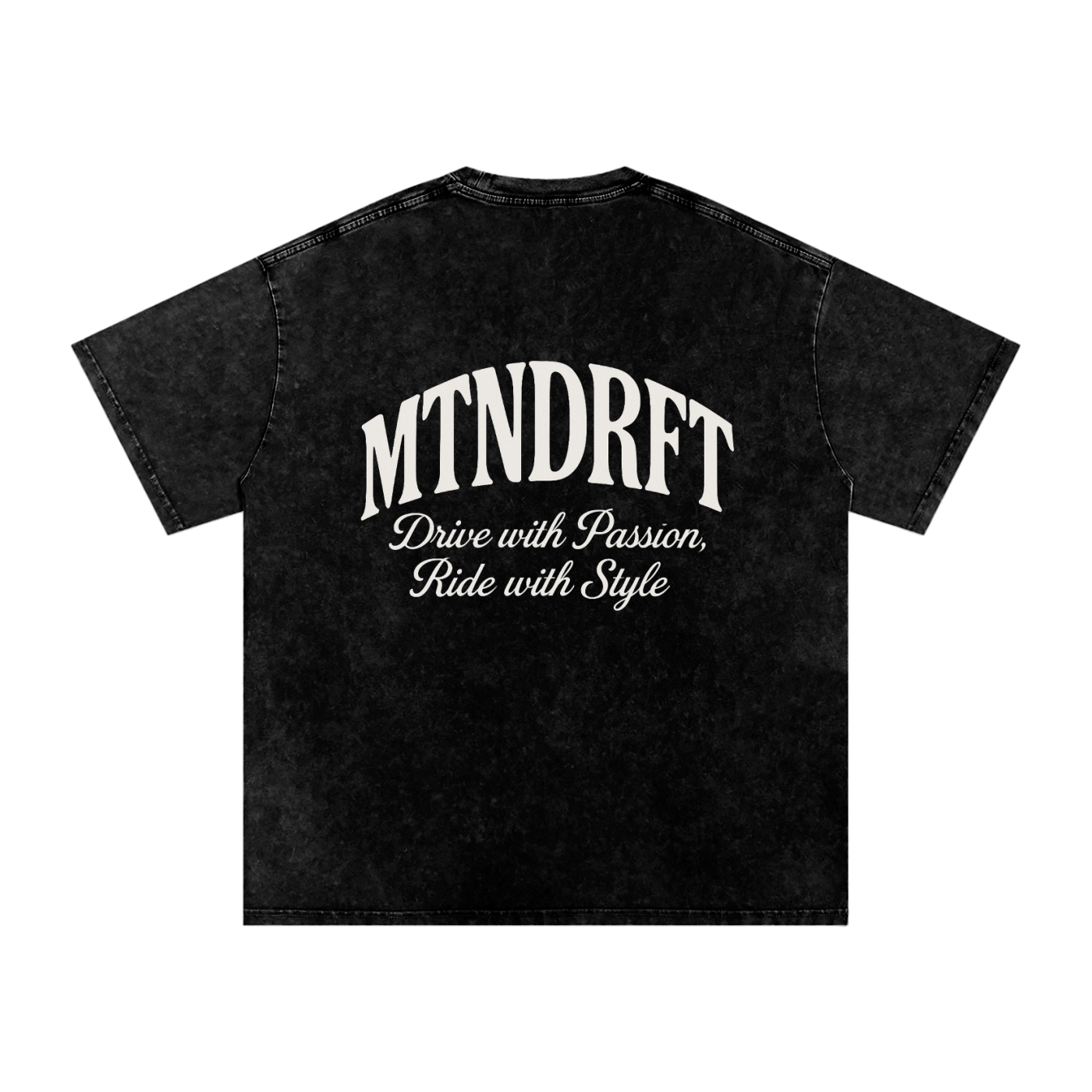 MTNDRFT Snow Washed Oversized Cotton T-Shirt