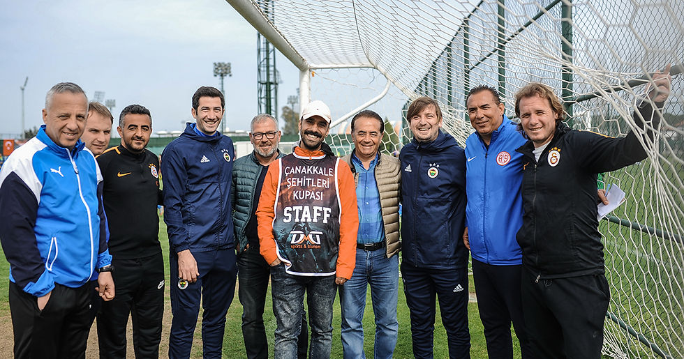 DMD Çanakkale Şehitleri Futbol Turnuvasına Katılan Scoutlar