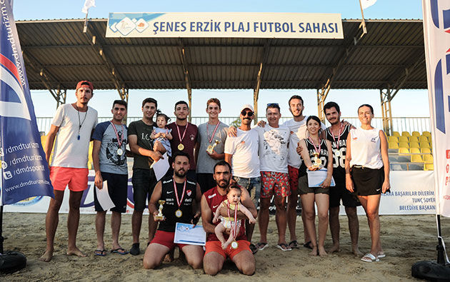 teos cup 4 plaj voleybol turnuvası