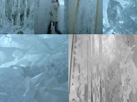 Tejidos de papel/Esculturas sin masa
/Percibir el espacio es un proceso de abstracción

