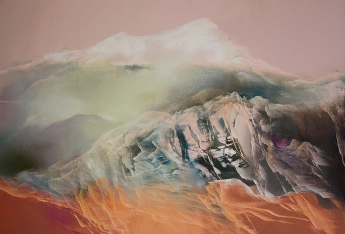 Mirage II. Oil on canvas.