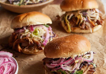 Coffee-rubbed Slow-roast Shoulder of Pork with Green Chilli Slaw