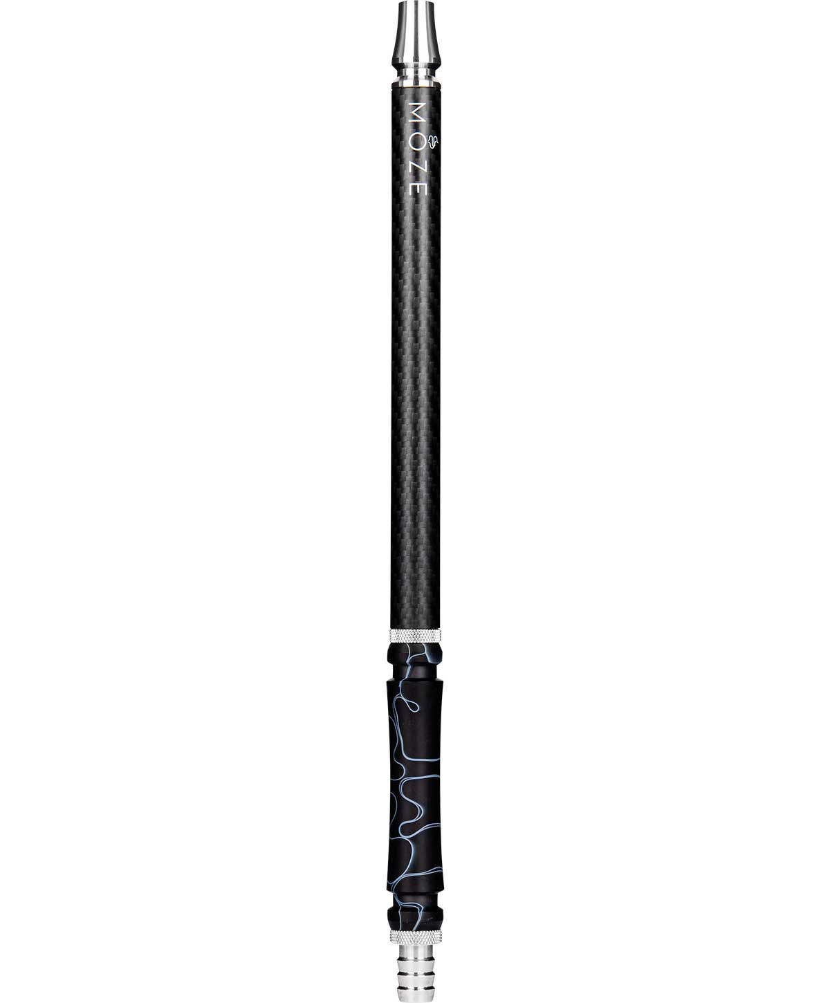 ידית קרבון מוז שחור MOZE Carbon Handle Wavy Black
