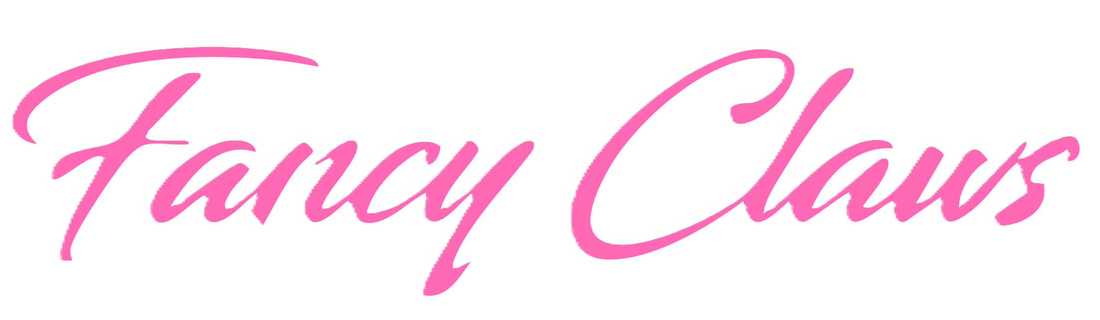 Fancy Claws hair and beauty salon wordmark