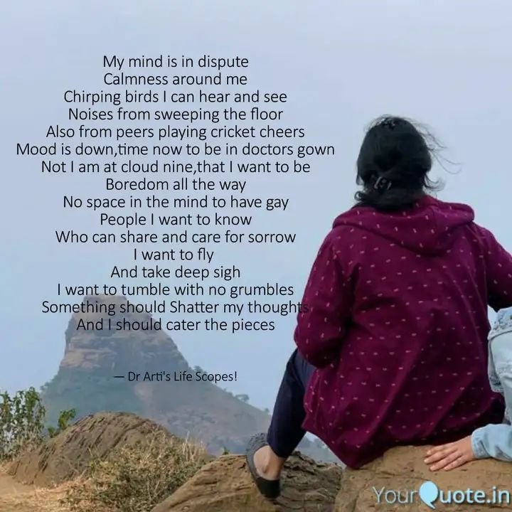 Loneliness ....different mind at times