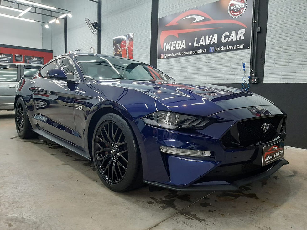 Projeto Lavagem Detalhada - MUSTANG GT