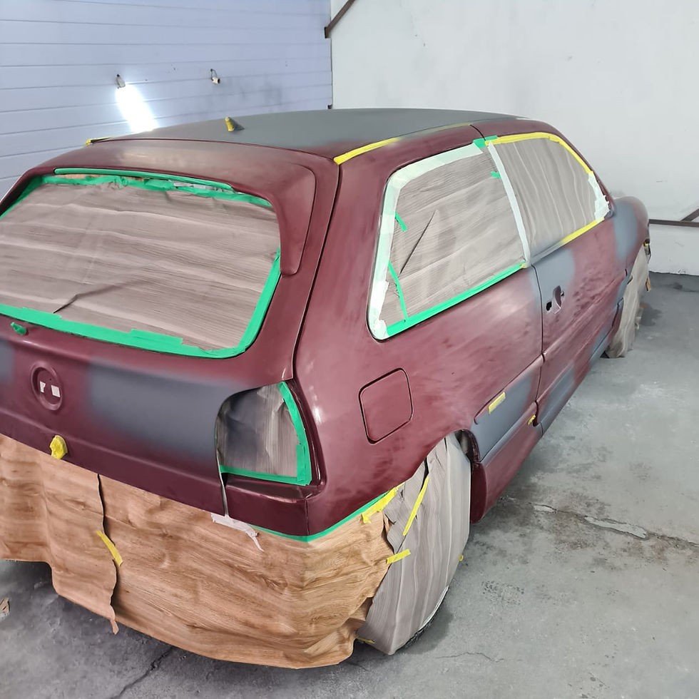 Projeto Banho de Tinta e Polimento VW GOL GTI