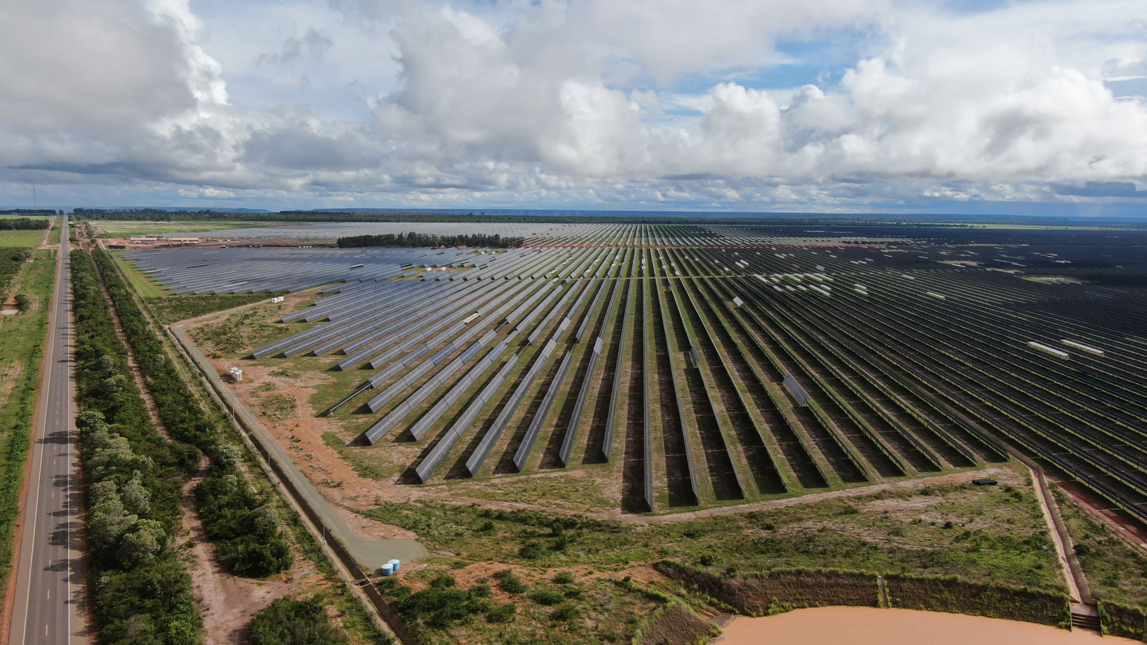 Imagens de drone aéreas