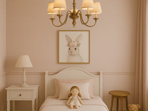 Why Wallpaper Is The Perfect Choice For Elevating A Baby Nursery... Especially On A Ceiling