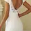 Miniatura: NOVIA SELMA | Traje de novia barato tipo sirena con escote y espalda en V
