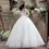Miniatura: NOVIA MELINDA | Vestido de novia barato tipo princesa y sin cola para tu boda
