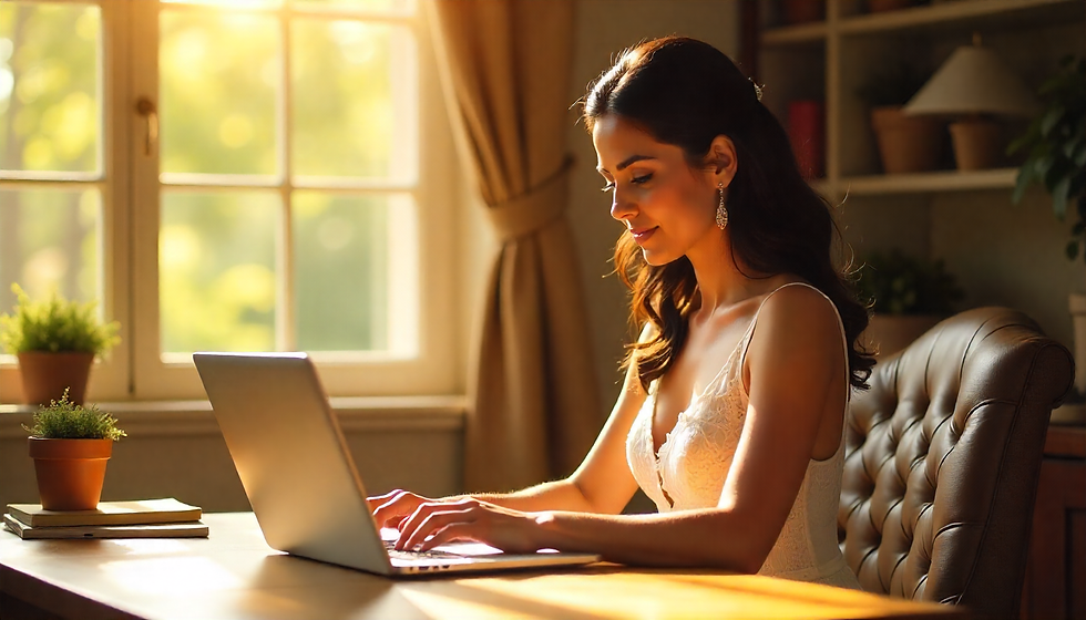 ¿Tienes miedo a comprar tu vestido de novia por internet? Tranquila, no estás sola