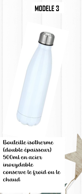 Miniature : Gourde personnalisable - prénom seul