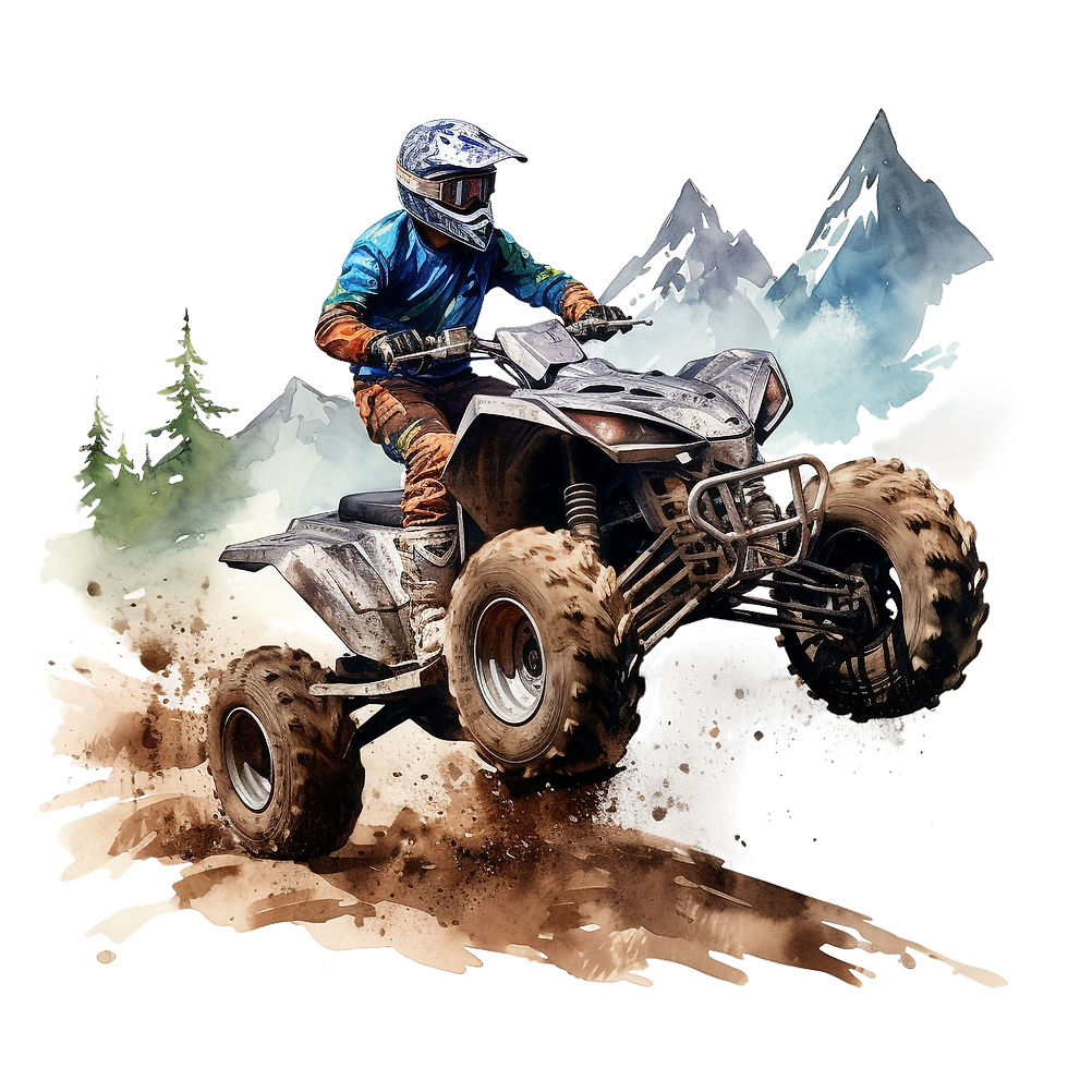 Miniature : Gourde personnalisable - QUAD