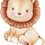 Miniature : Gourde - Lion