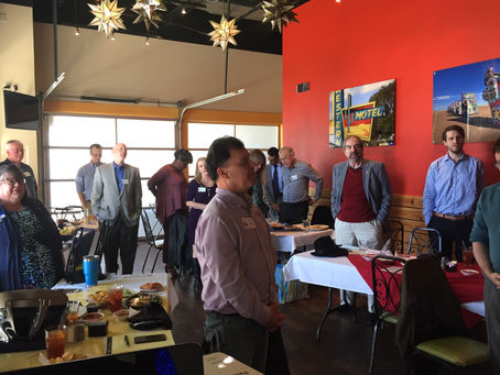 Great meeting with the Uptown Rotary Club. Thank you for inviting me to speak about The Rainwater Se