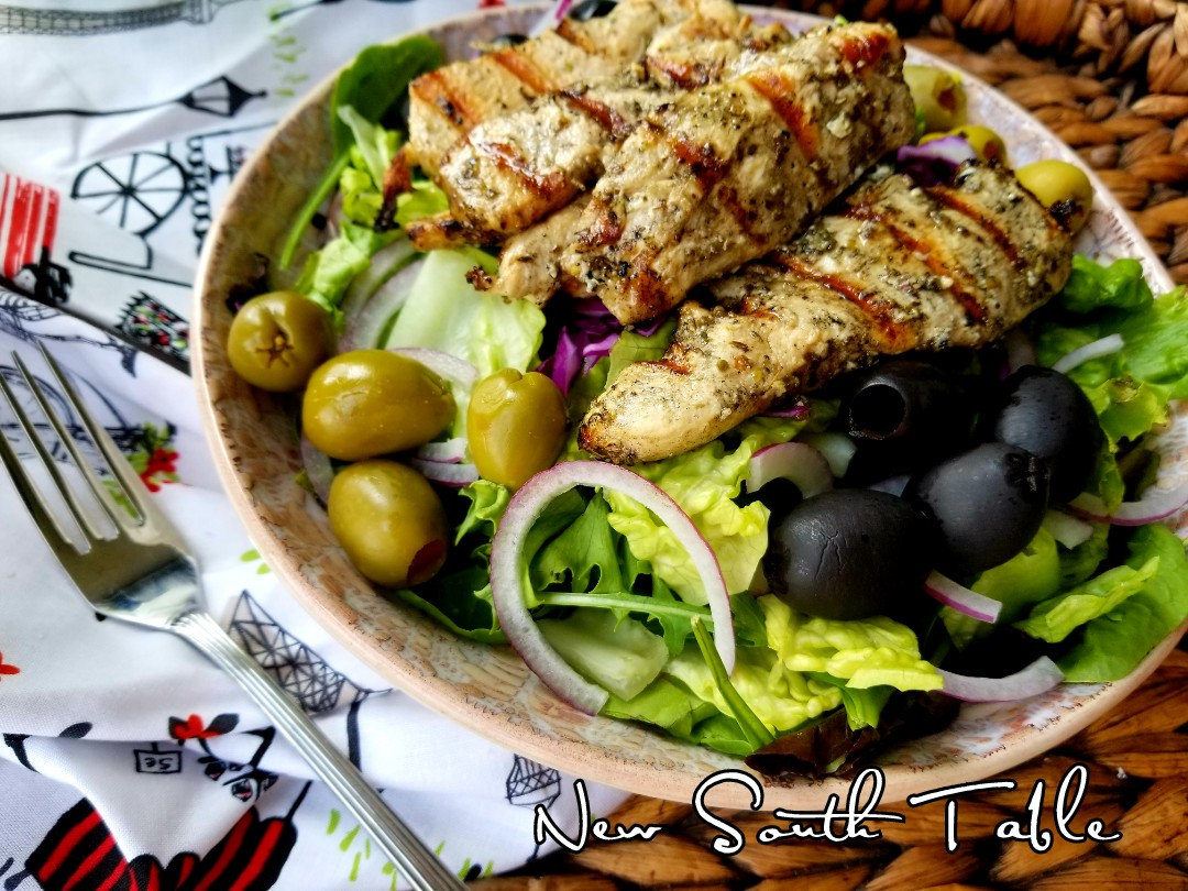 Greek Chicken Salad | newsouthtable