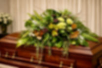 Evergreen Garden Tribute Casket Spray