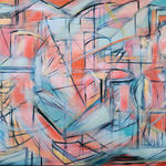 Velocity, 36x48, acrylic on canvas