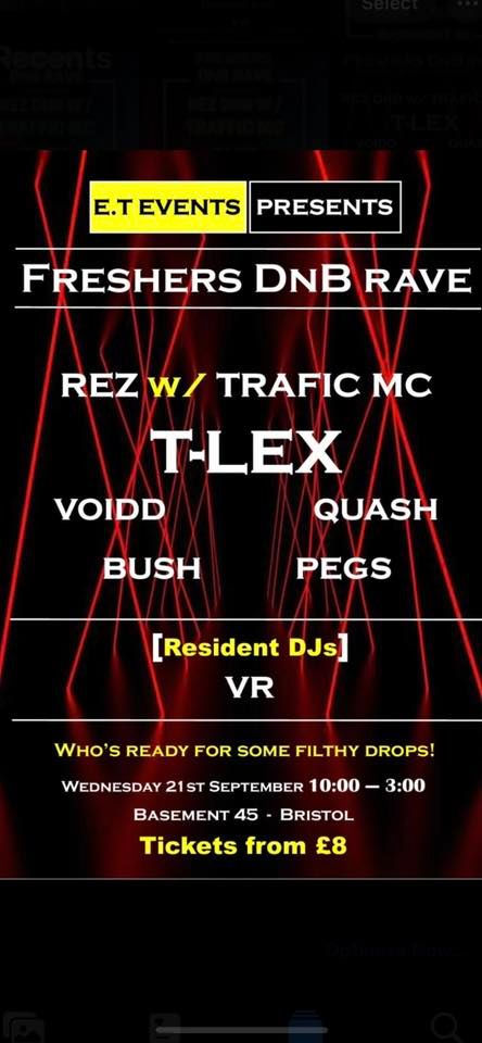 Bristol Freshers DnB Rave 