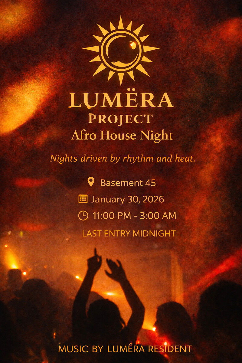 LUMËRA PROJECT - Afro House Night