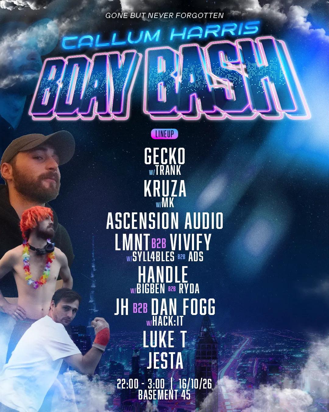 Callum Harris Birthday Bash