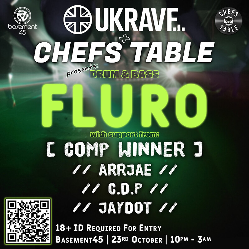 UKRAVE x CHEFS TABLE: Drum & Bass -- Bristol