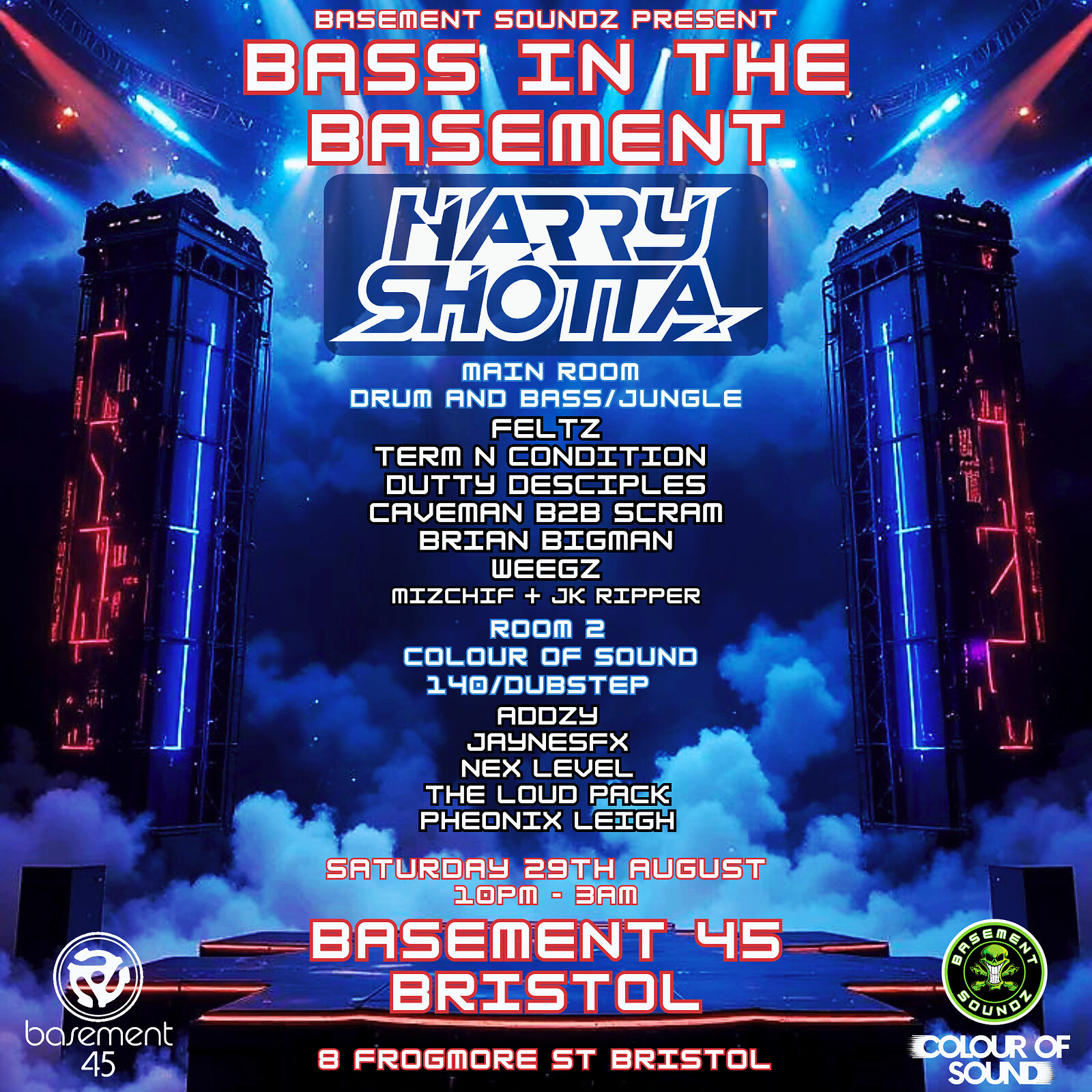 Bass In The Basement: HARRY SHOTTA