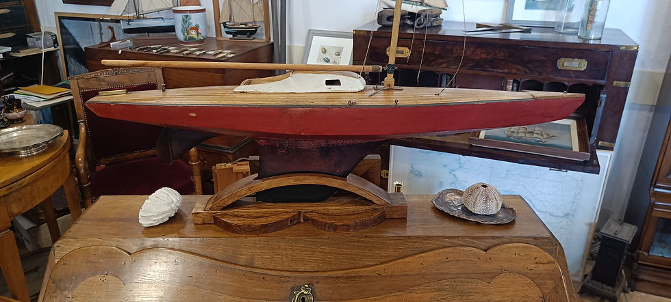 Miniature : Maquette naviguante de voilier