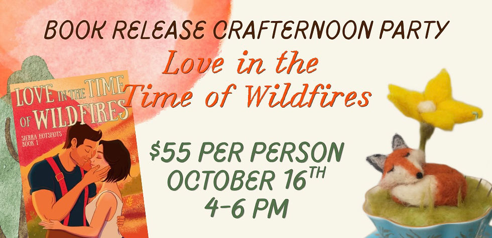 Book Release Crafternoon Party