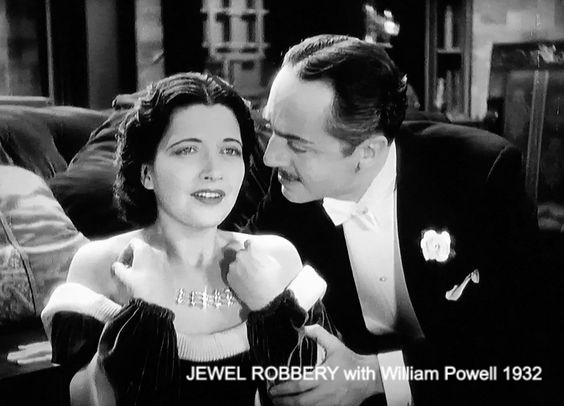 With WIlliam Powell in the sexy comedy, Jewel Robbery 1932