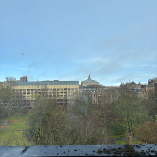 half rain, half sun
