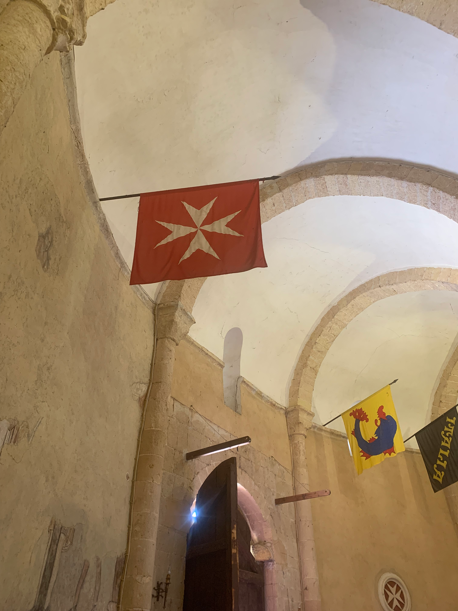 inside Templar church
