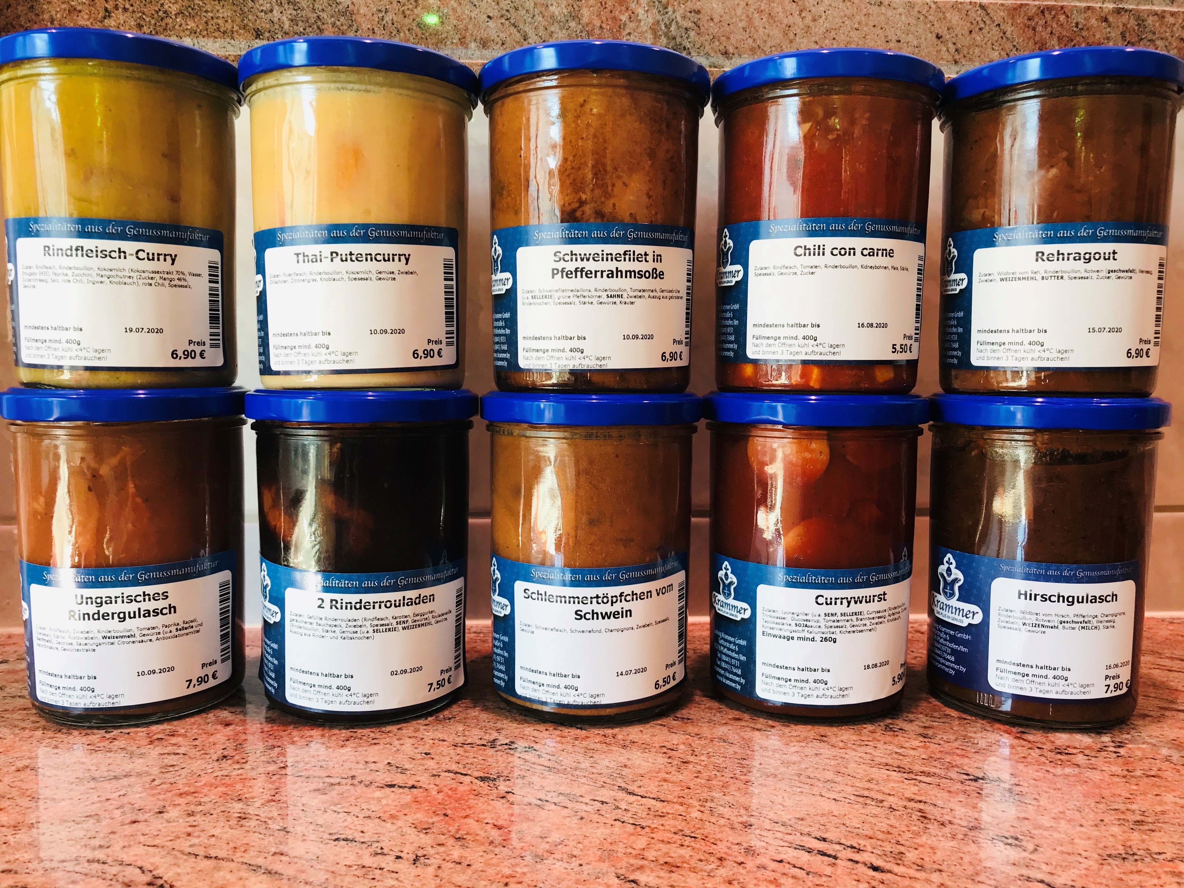 Arranged Food and Objects