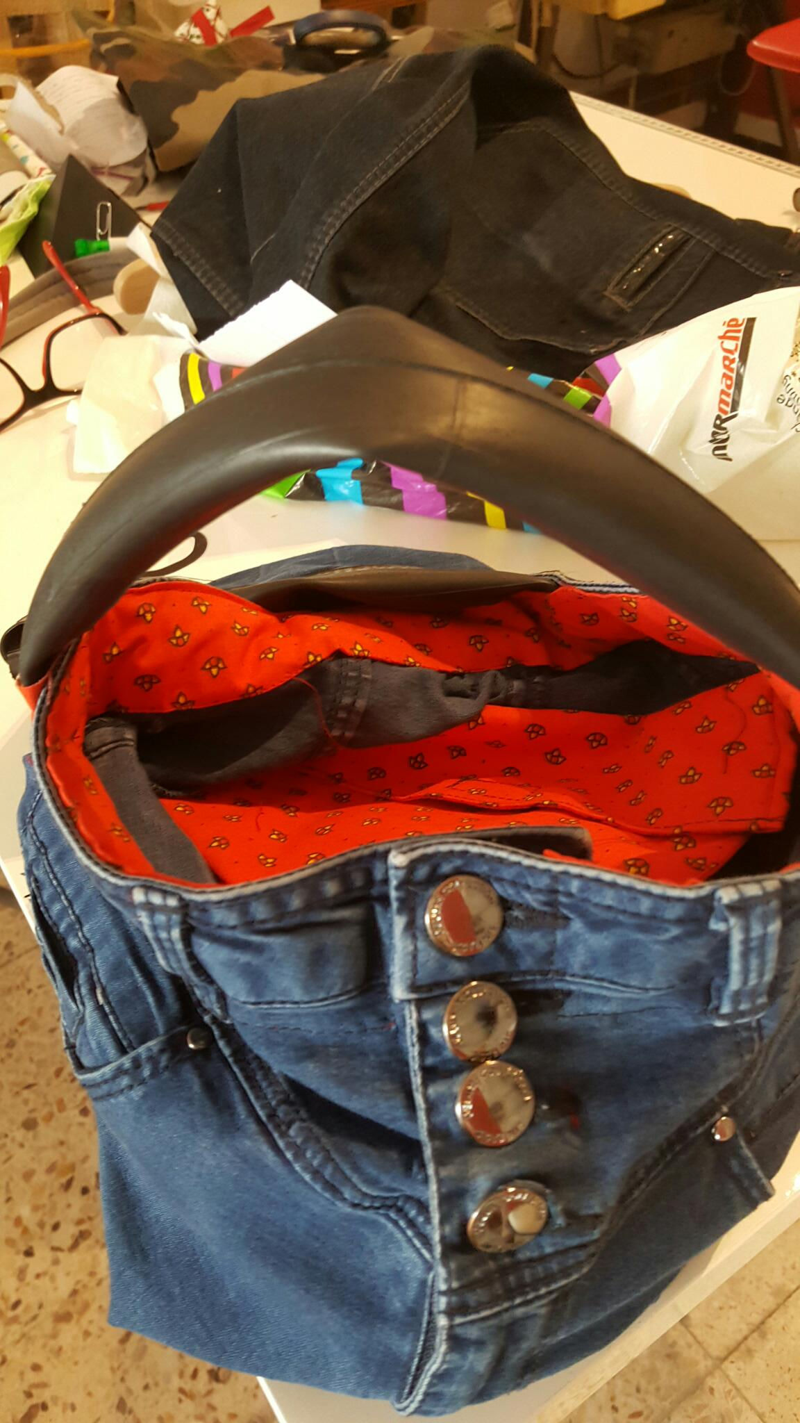 Petit sac à main rouge Provence