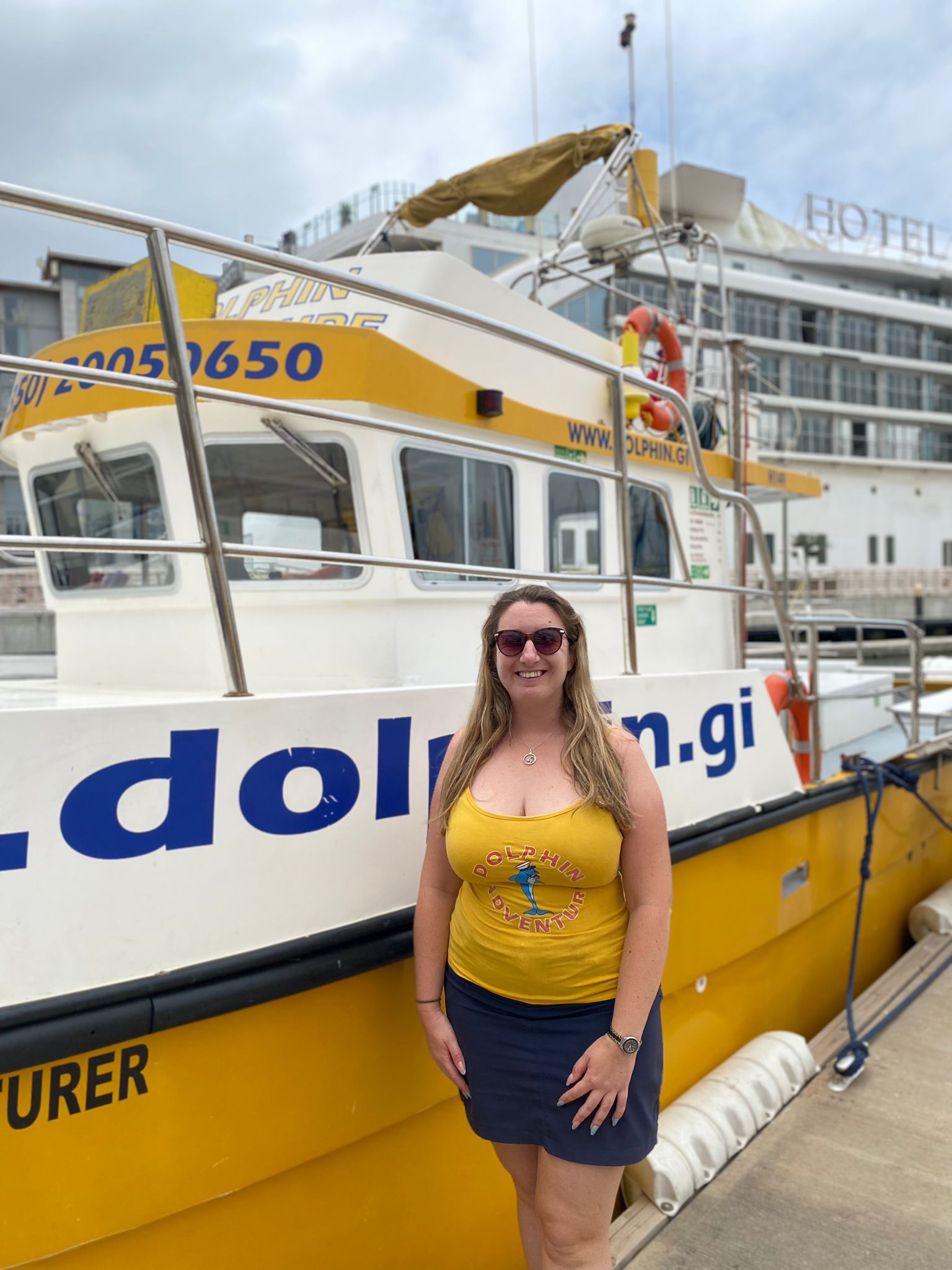 Emily, Boat Crew at Dolphin Adventure Gibraltar