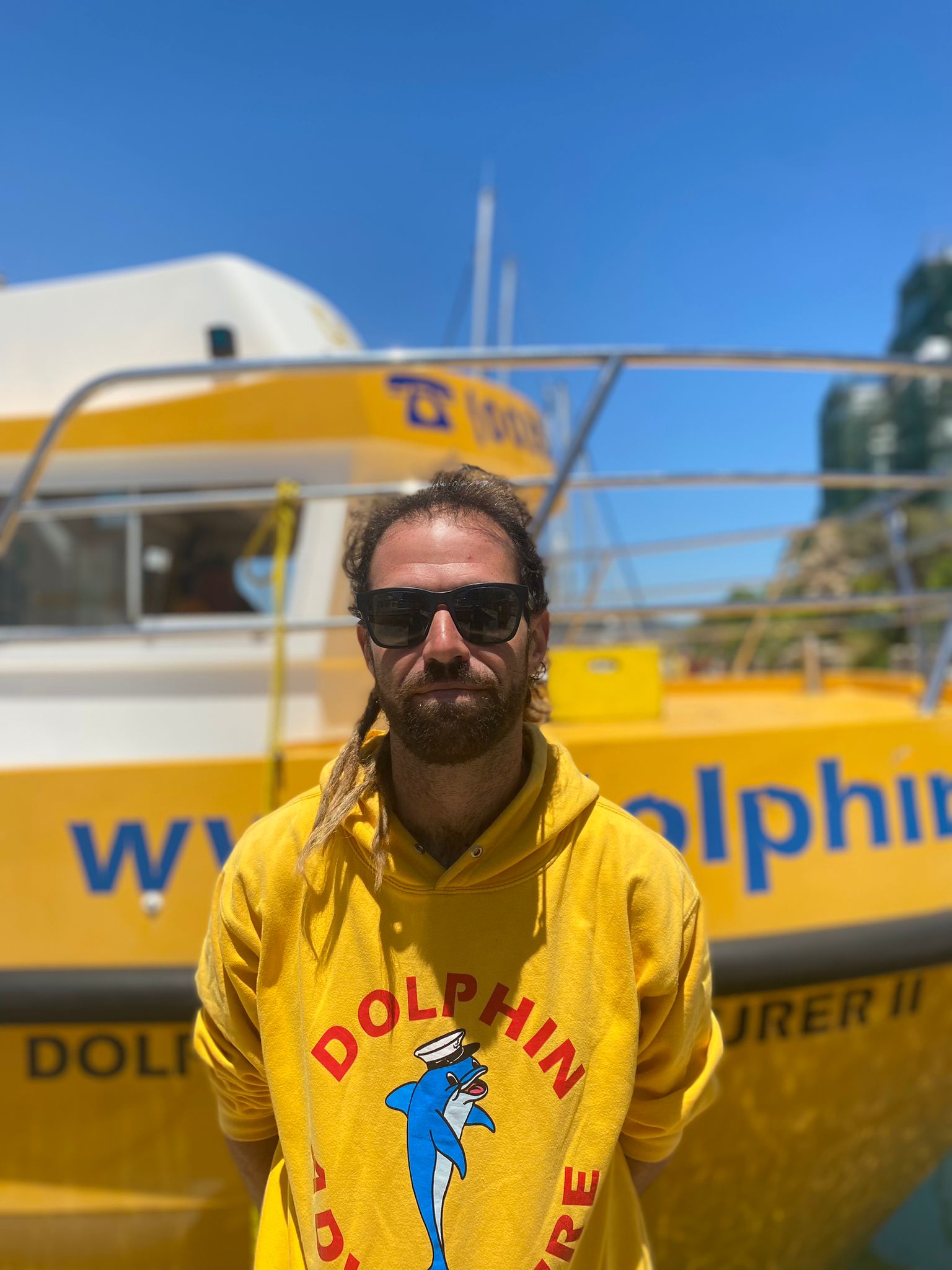 Gui, Skipper at Dolphin Adventure Gibraltar