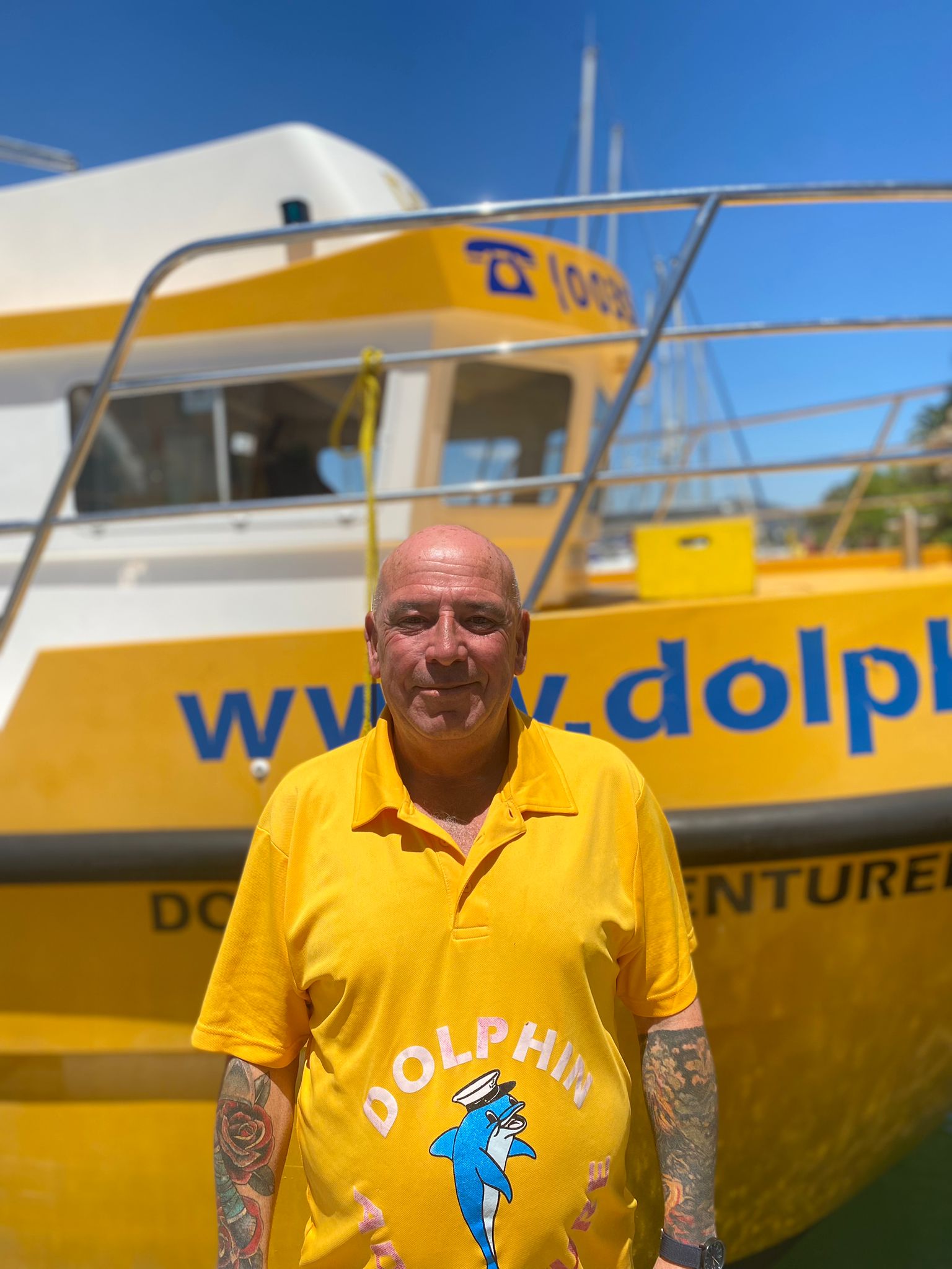 Trevor, Boat Crew at Dolphin Adventure Gibraltar