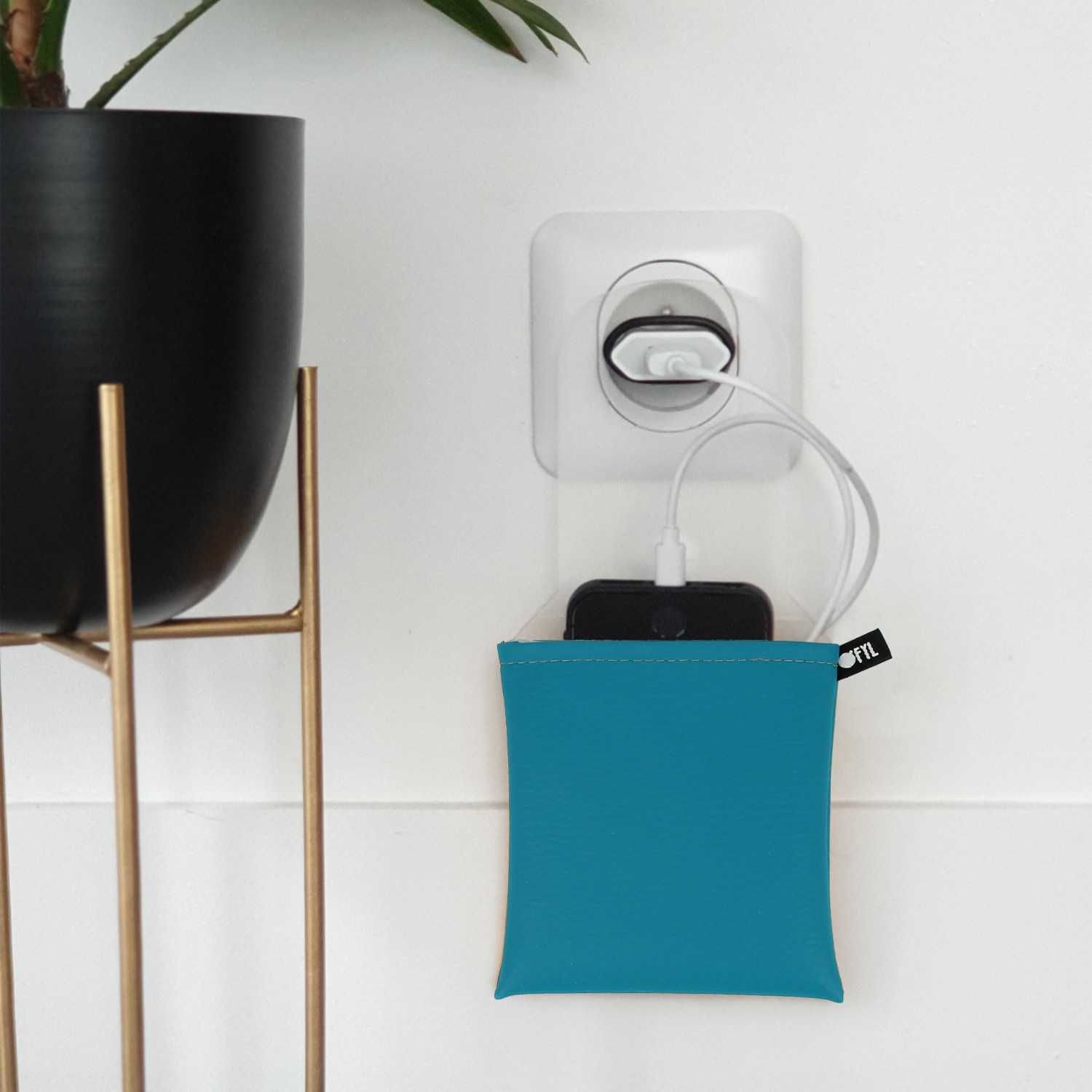 Range-chargeur Bleu canard