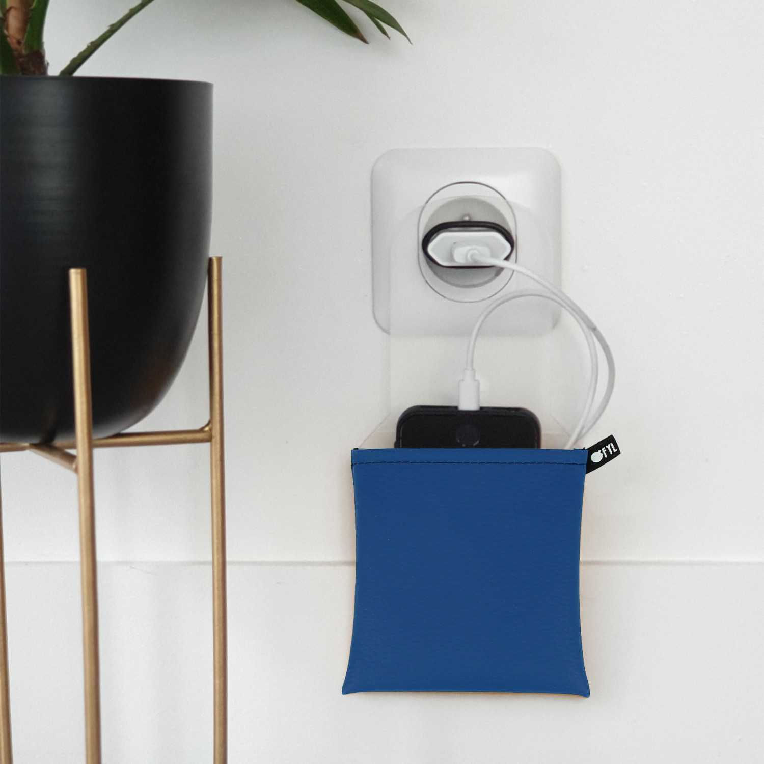 Range-chargeur Bleu roi
